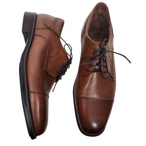 JOHNSTON & MURPHY XC4 Shoes Mens 10.5 Brown Branning Cap Toe Oxford Waterproof